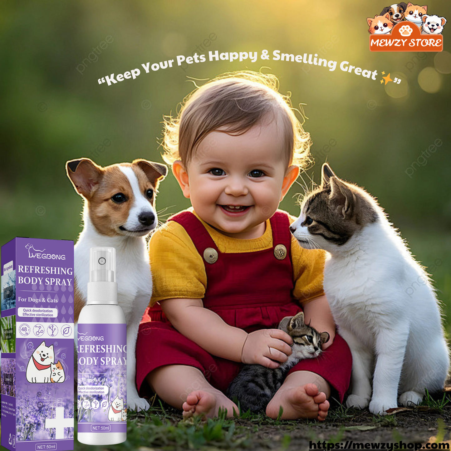 PetCalm™ Lavender Perfume for Dogs & Cats